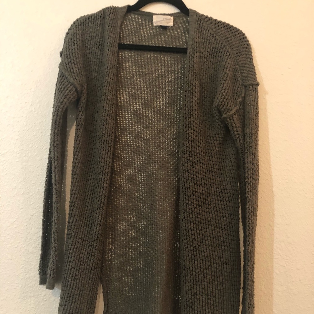 Hunter Green Cardigan